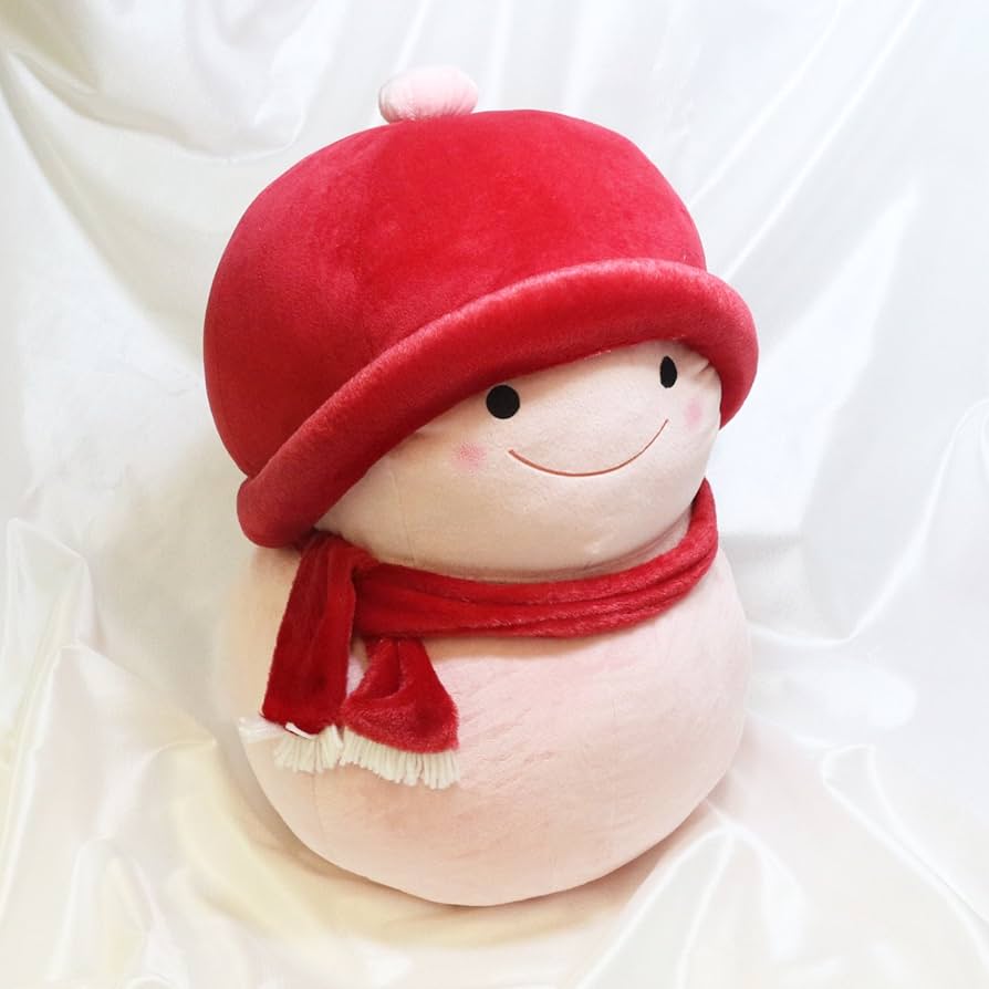 Amazon | 雪ダルマちゃん カラ- (LL) レッド YDC-0880R | 人形